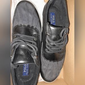 A pair of men's Polo Ralph Lauren shoe's.